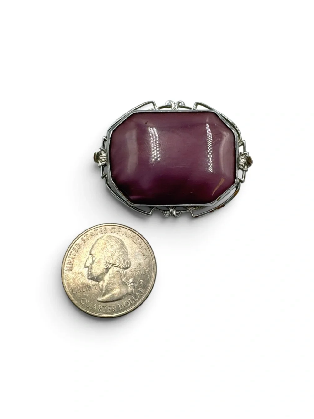 Vintage 1940s purple